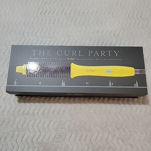 Drybar The Curl Party Heated Curling Round Brush Blowout Tool 1" Barrell NIB